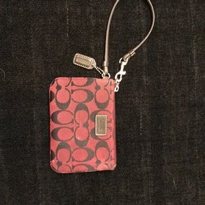 Coach wristlet